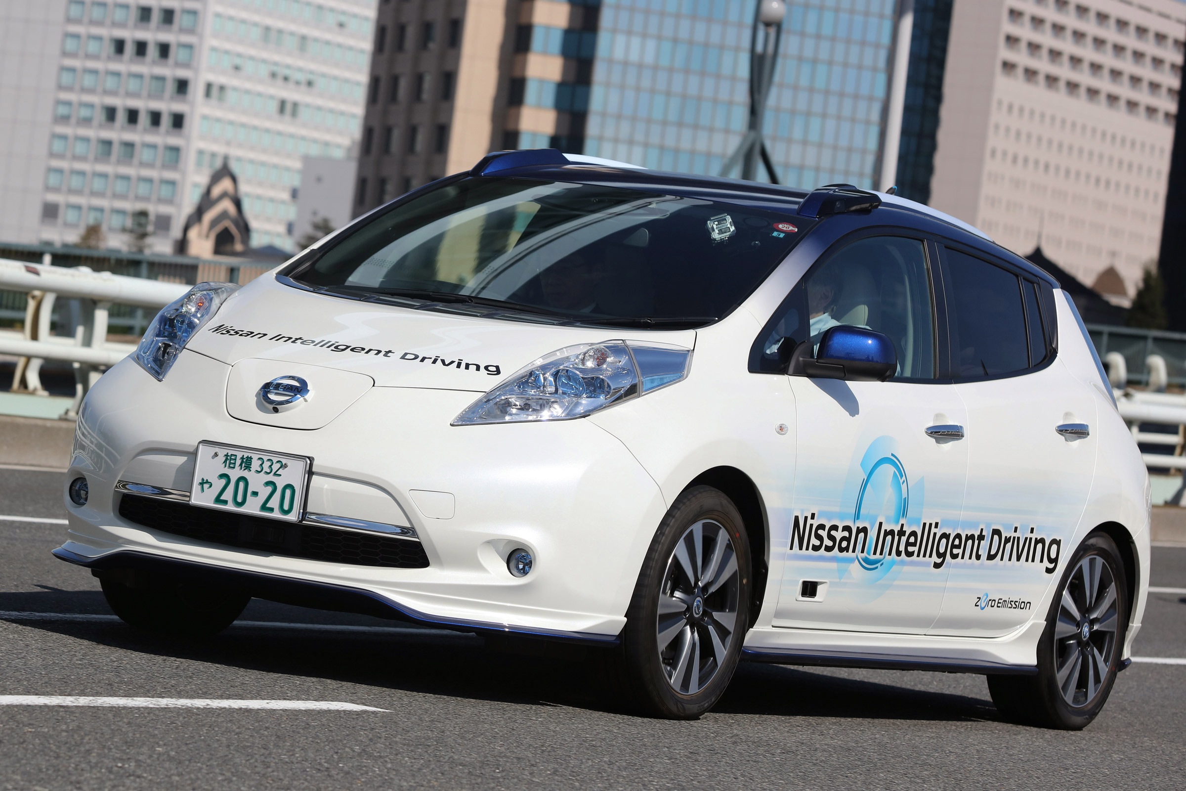 Nissan Leaf autonomous car