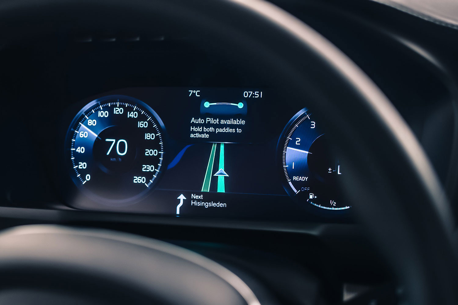 autopilot car interior graphics