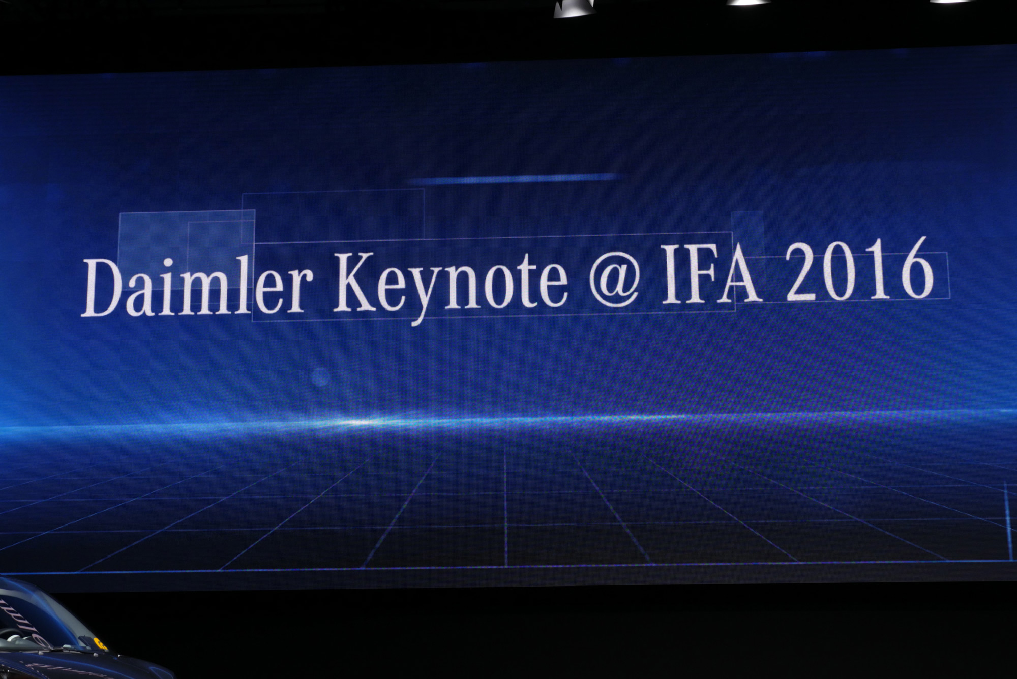 Mercedes-Benz IFA 2016 Keynote