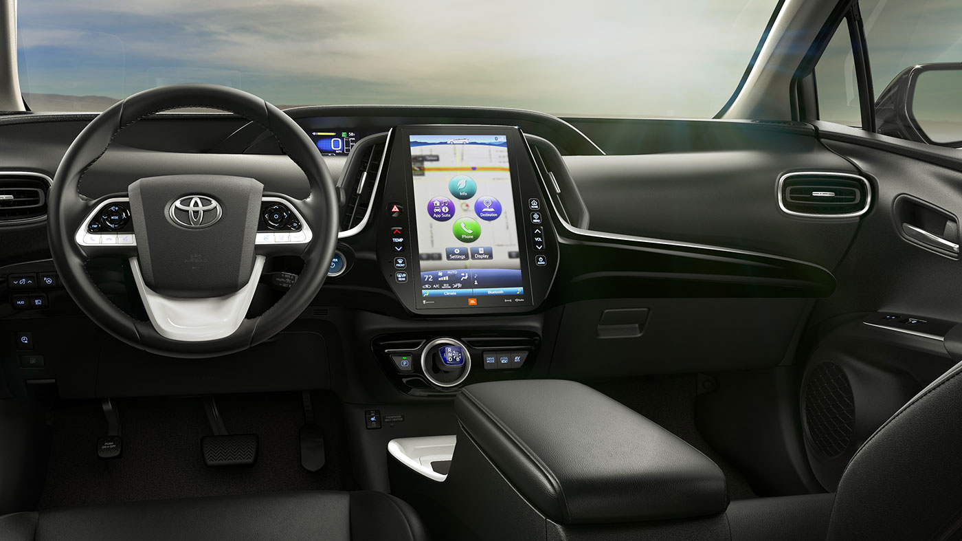Toyota connected interior