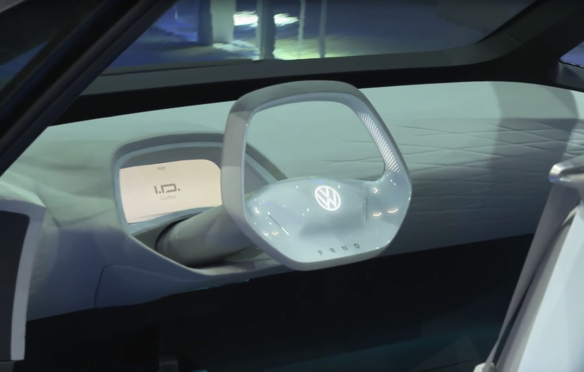 Volkswagen concept car I.D. dashboard