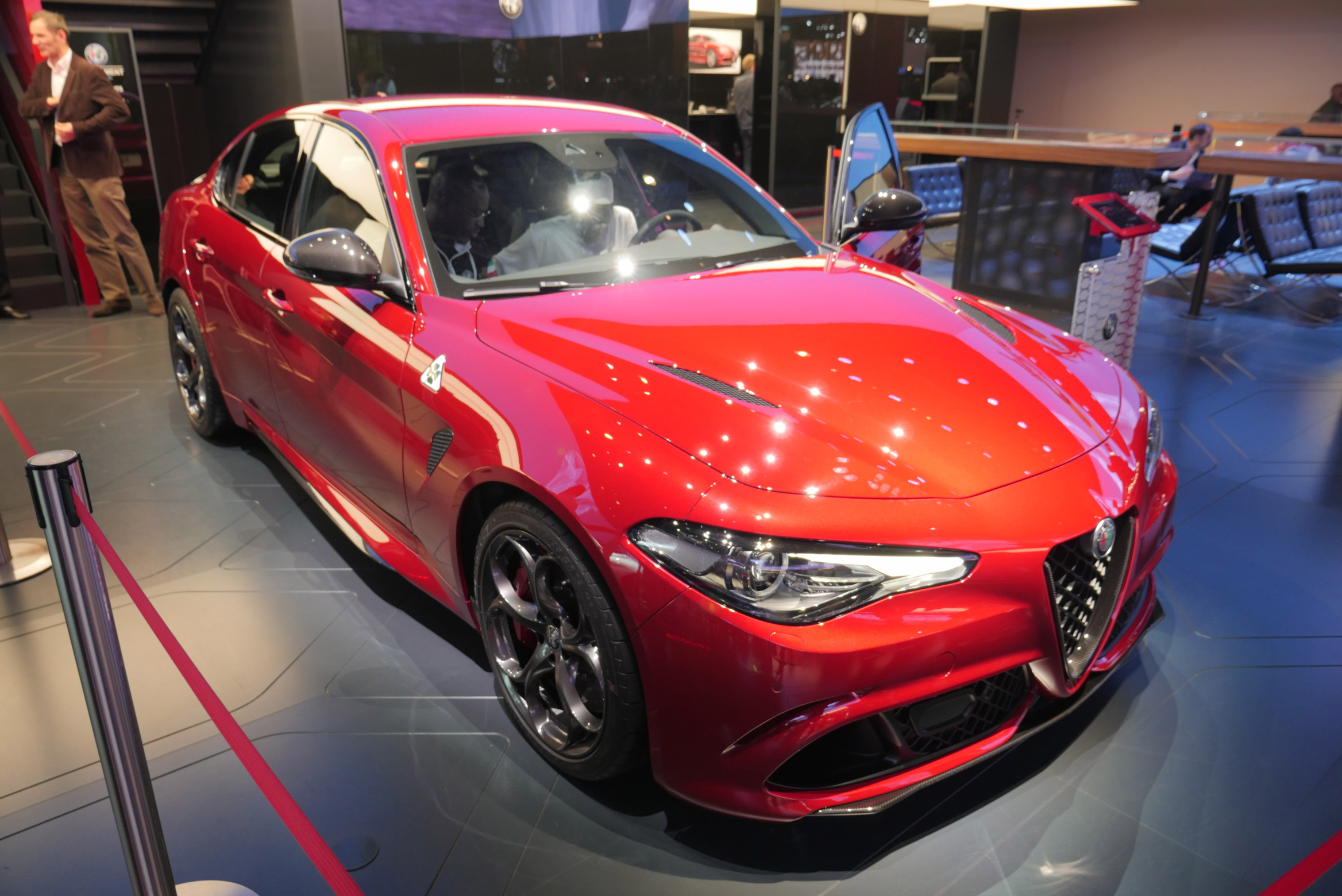 Alfa Romeo Giulia Quadrifoglio Paris Motor Show 2016