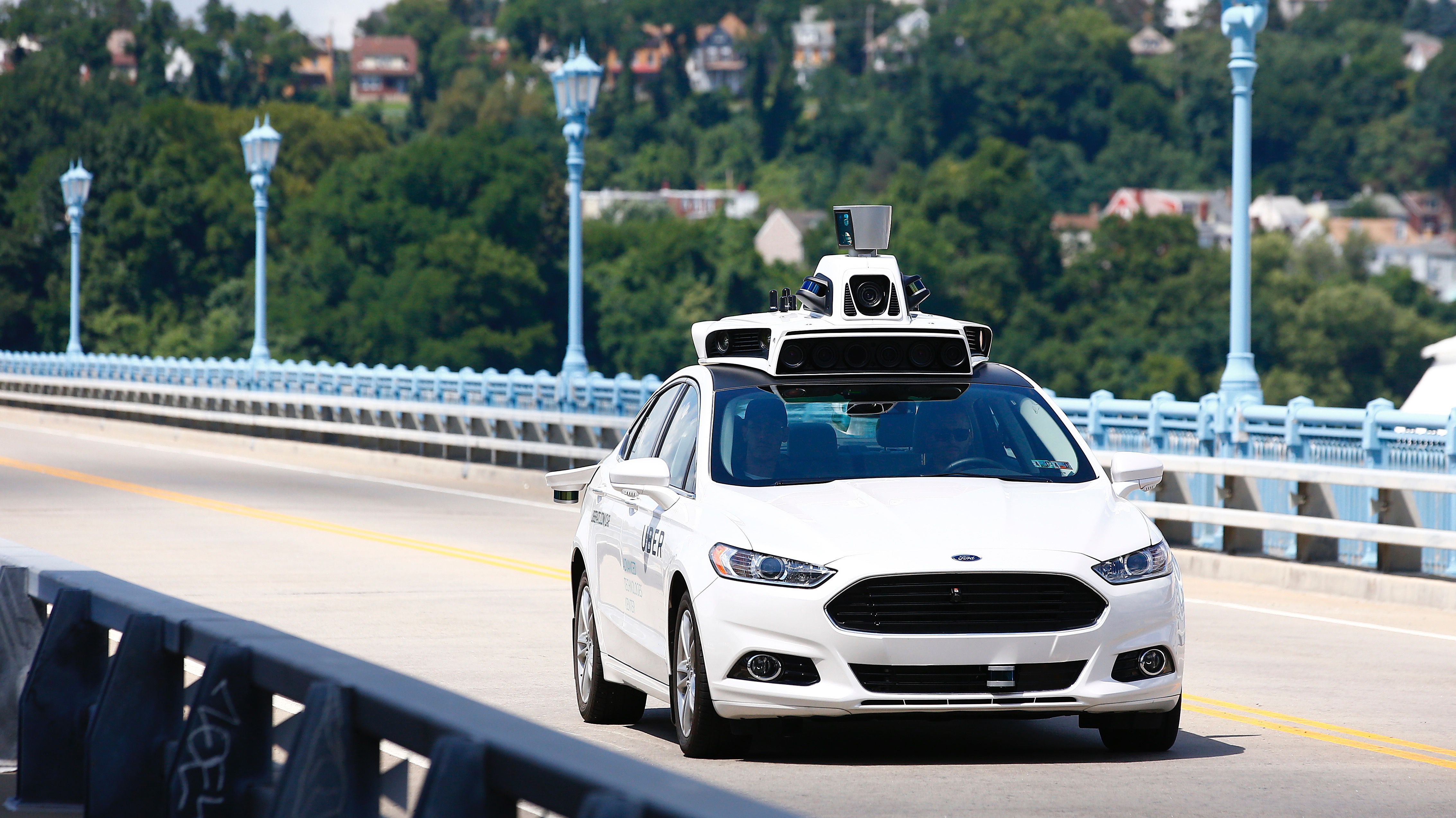 self driving autonomous ford fusion