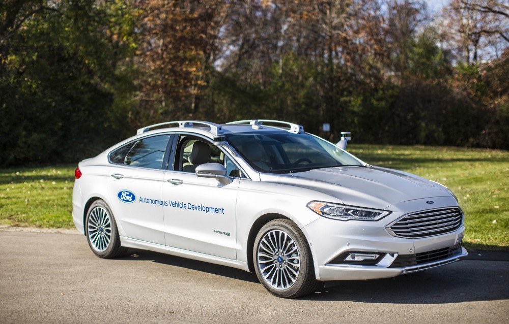 self driving ford fusion 2017