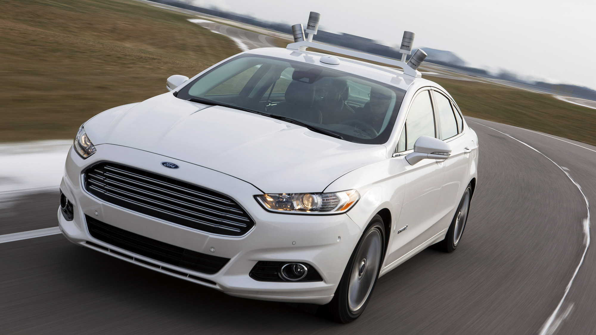 Ford Fusion Hybrid self driving