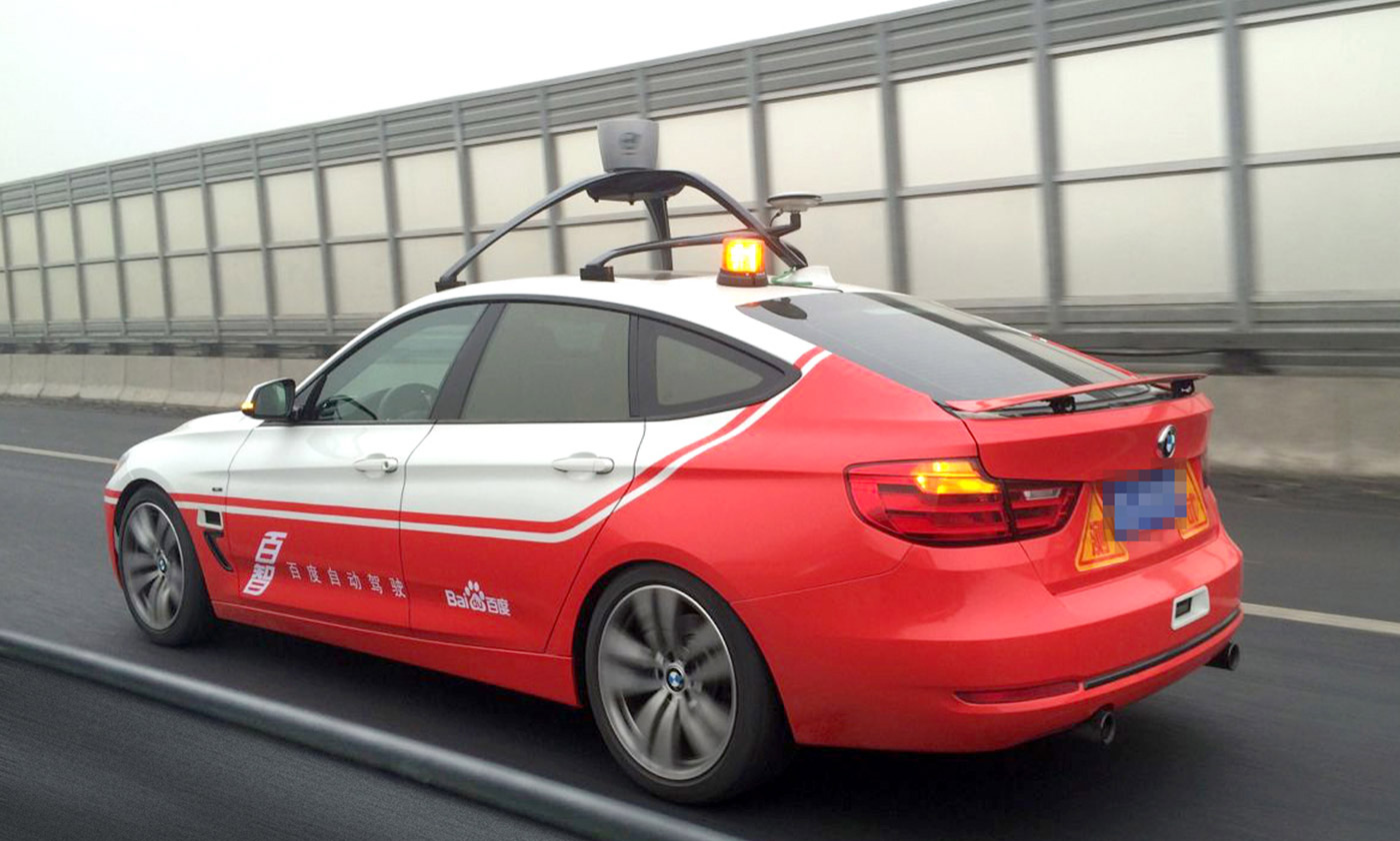China Baidu autonomous car