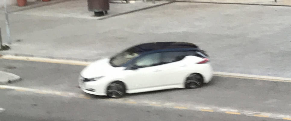next gen nissan leaf 2018 without camouflage