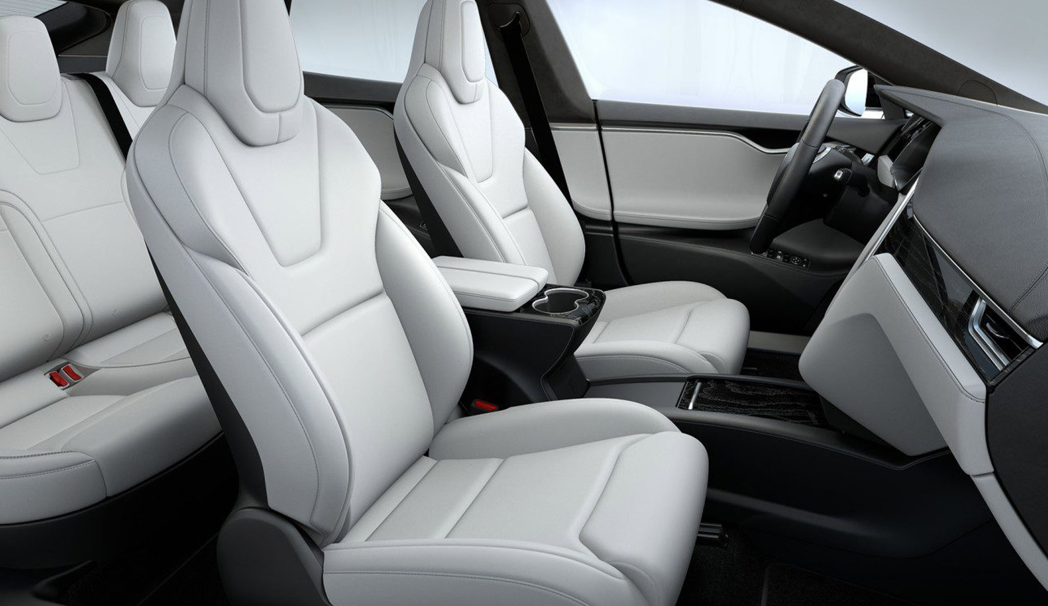 Tesla Model S rear seats old