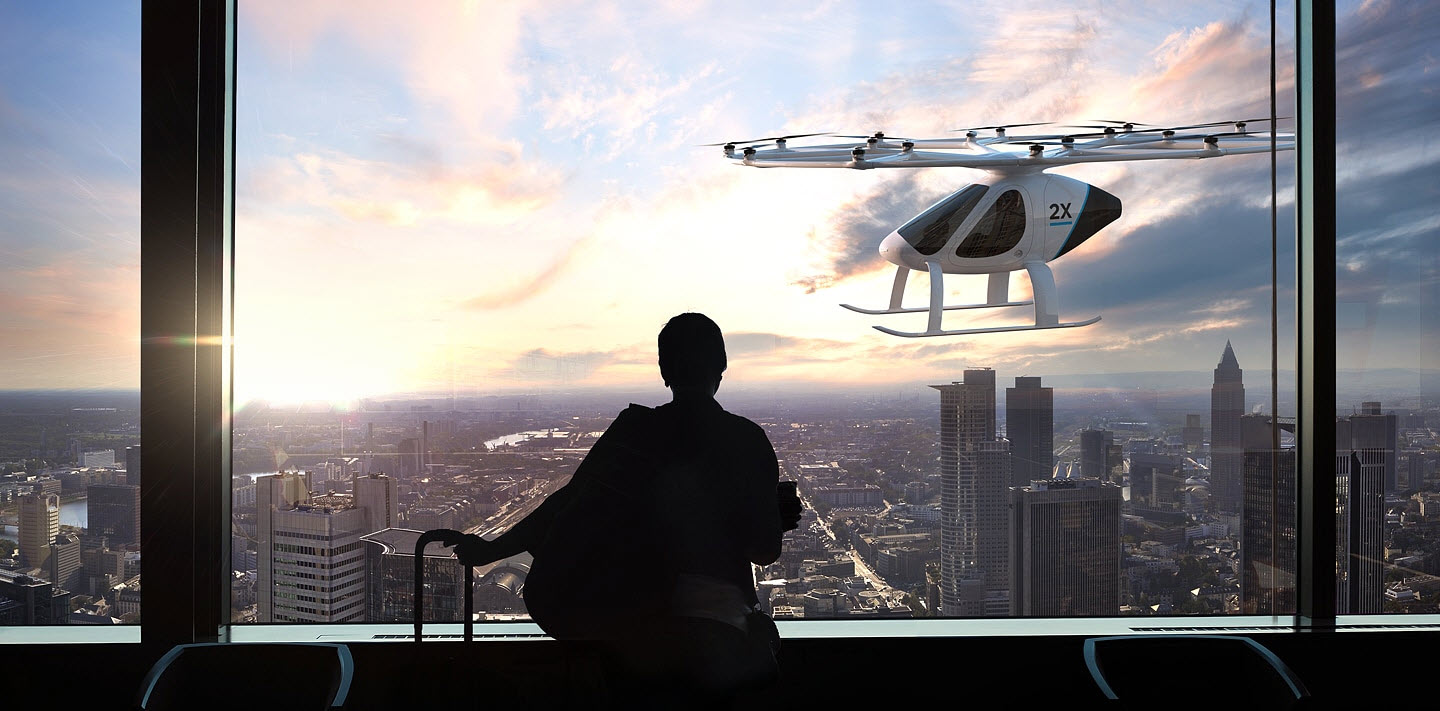Volocopter 2X flying taxi 