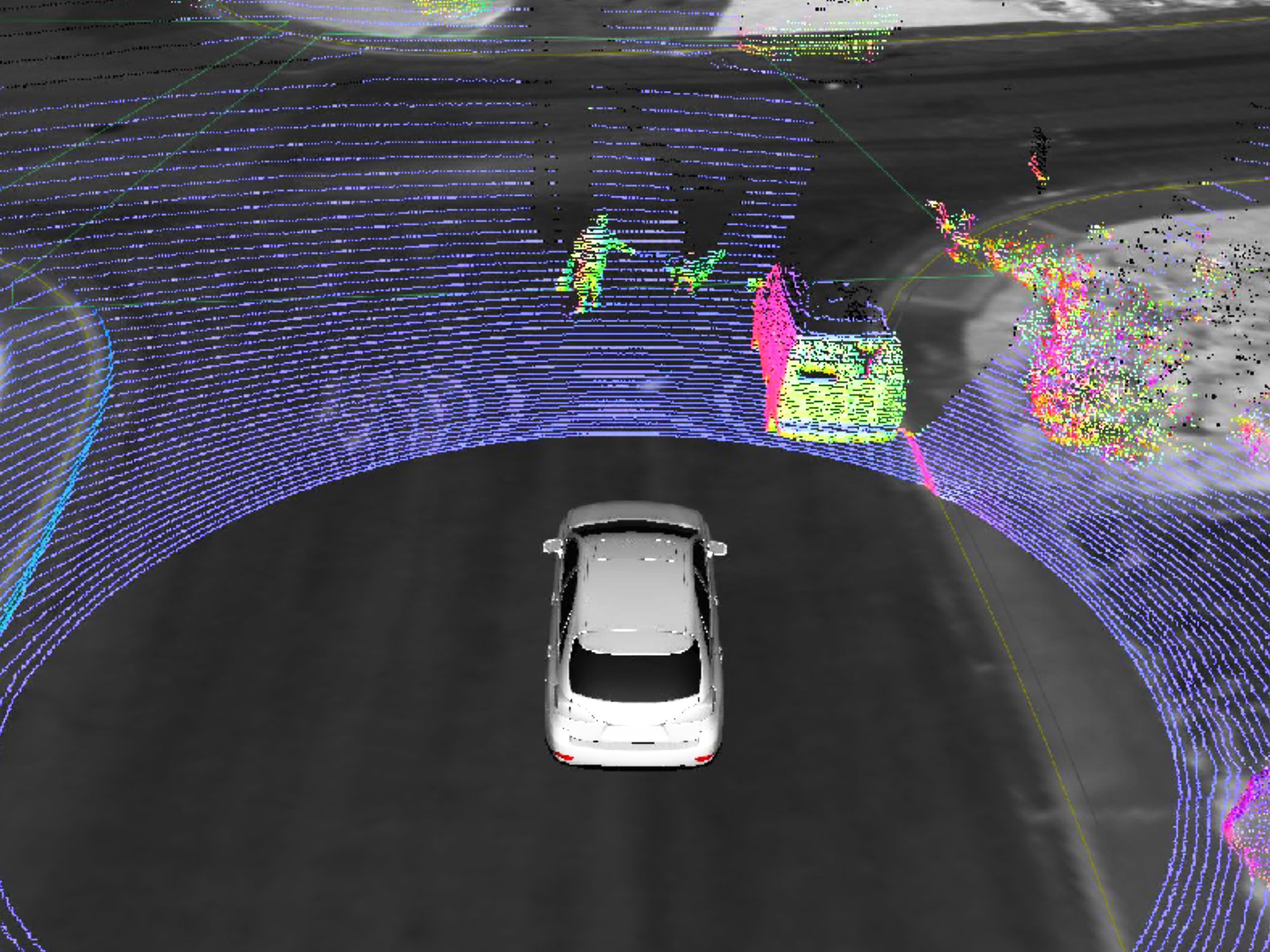self driving car sensors