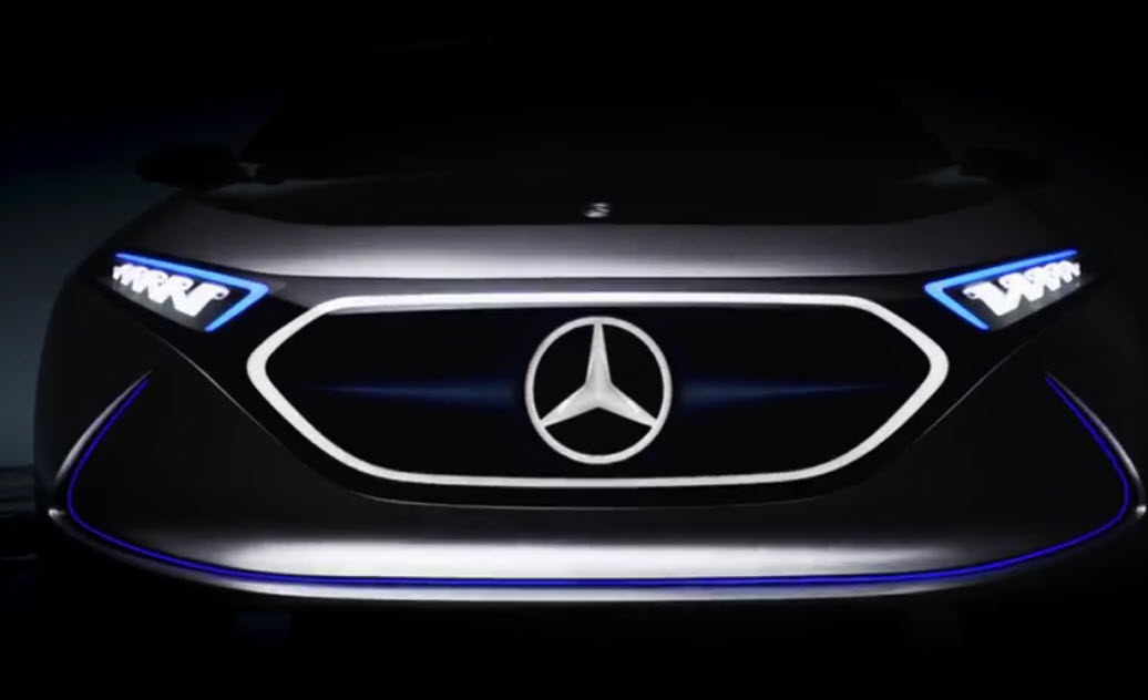 Mercedes EQ Concept A teaser