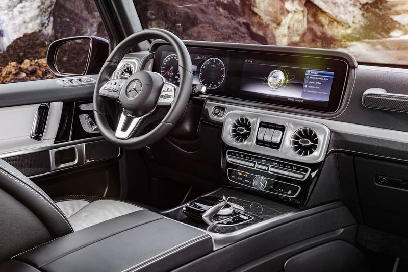 Mercedes Benz G Class interior