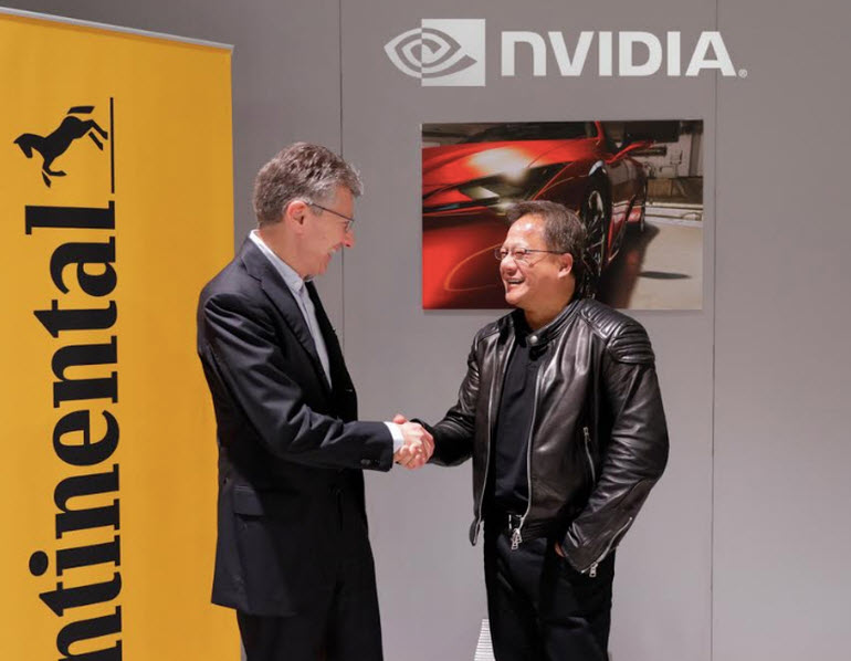 Continental Nvidia Partnership