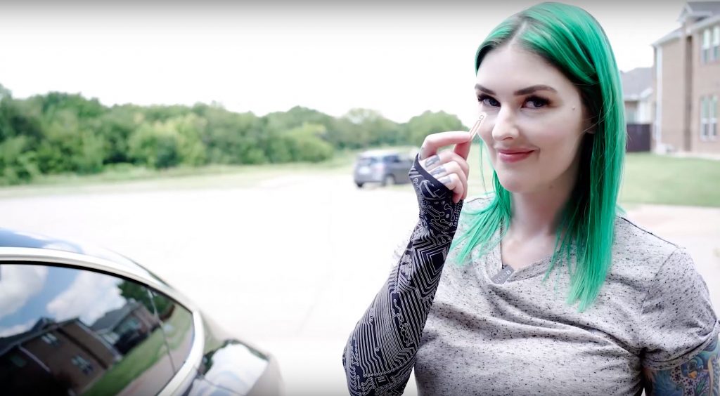 Tesla Model 3 Owner Implants RFID In Her Arm