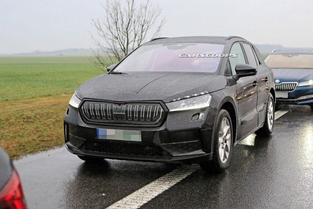 Skoda Enyaq Live Images