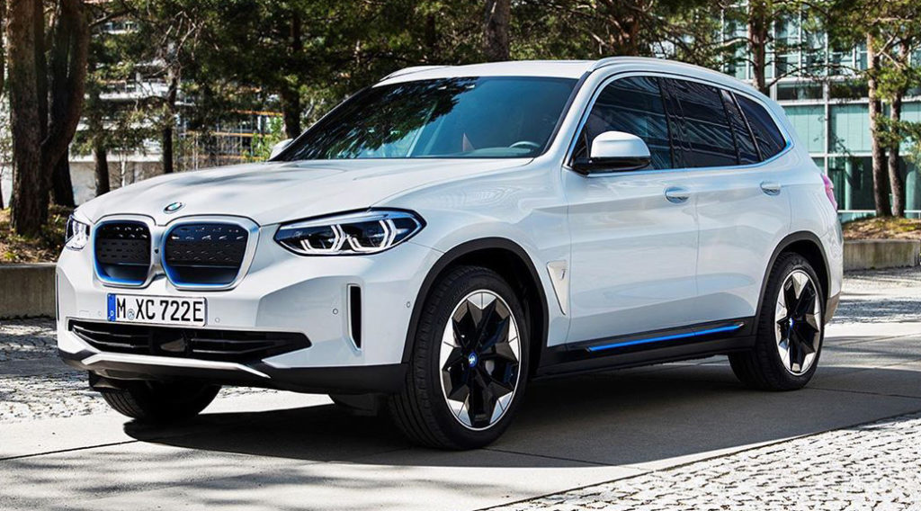 BMW iX3 Spy Images