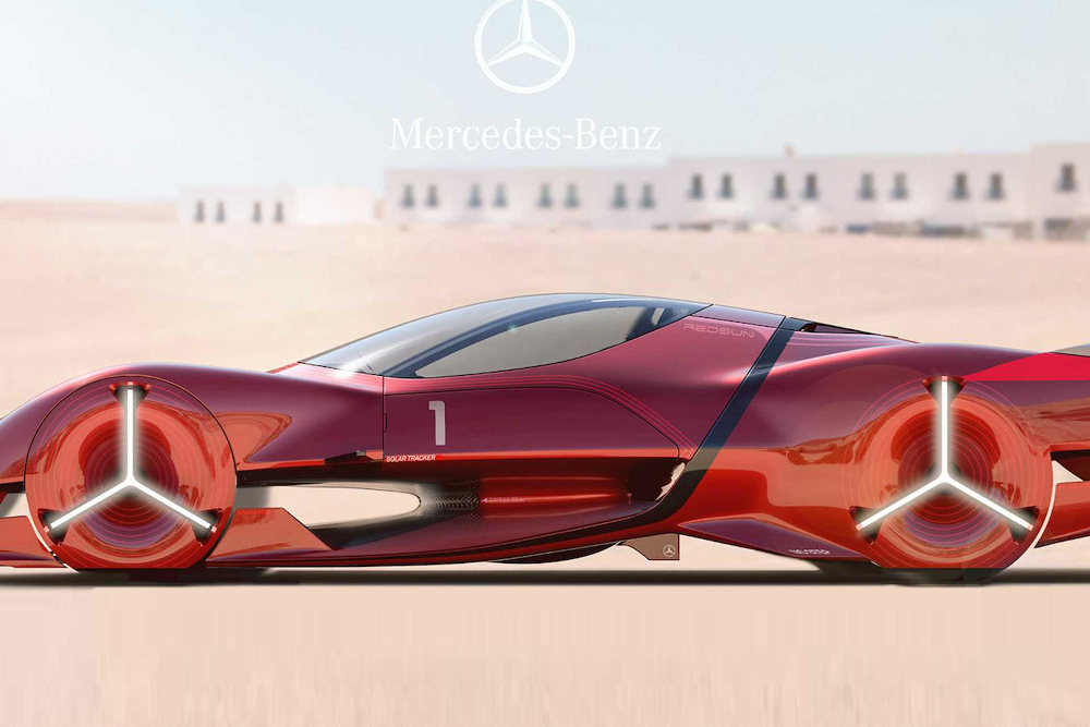 Το μελλοντικό supercar της Mercedes θα φορτίζει από τον Ήλιο