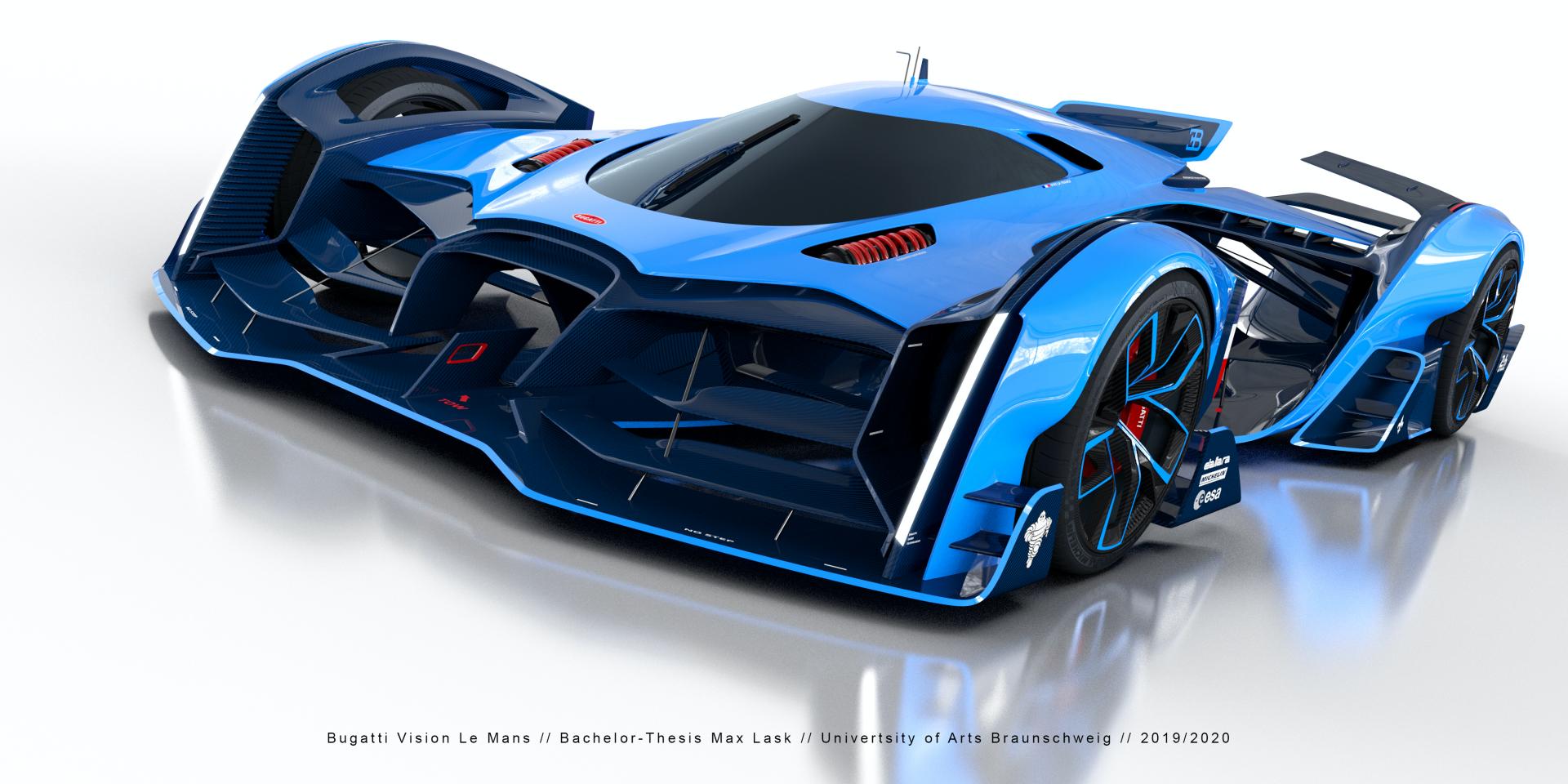 Bugatti Vision Le Mans concept / Max Lask