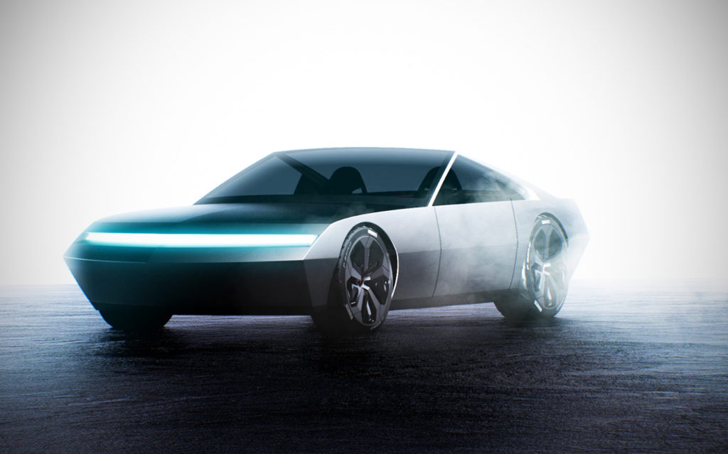 Tesla CyberCoupe / Matteo Gentile