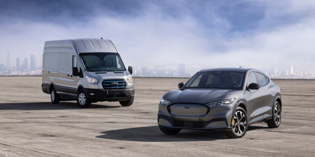 Ford E-Transit & Mustang Mach-E