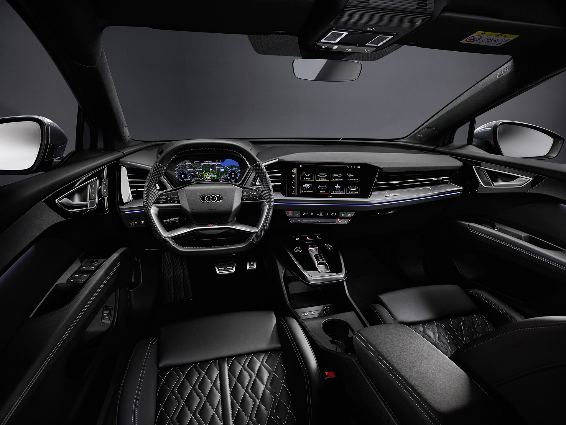 Audi Q4 e-tron cockpit