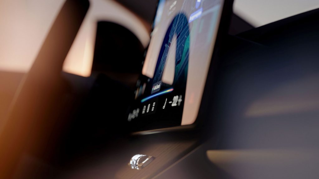 Volvo EX60 Central screen