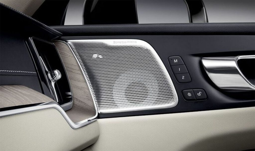 Bowers & Wilkins in-car audio