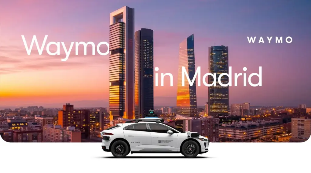 Αυτόνομο Jaguar I-PACE της Waymo σε δρόμο πόλης