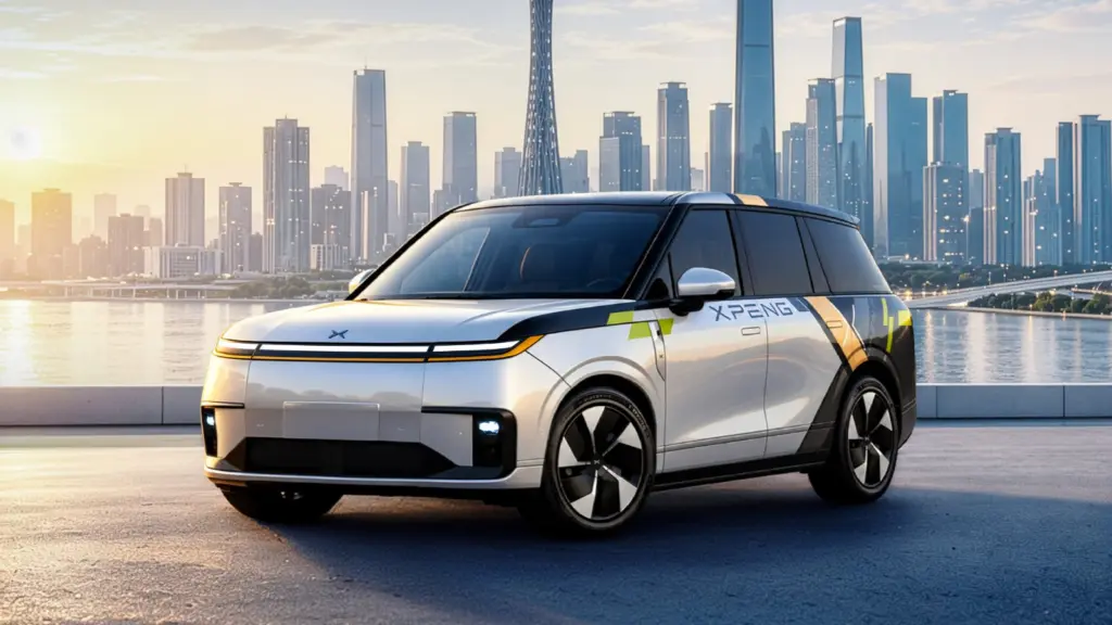 Το robotaxi XPeng Yoyo βασισμένο στο ηλεκτρικό SUV XPeng GX