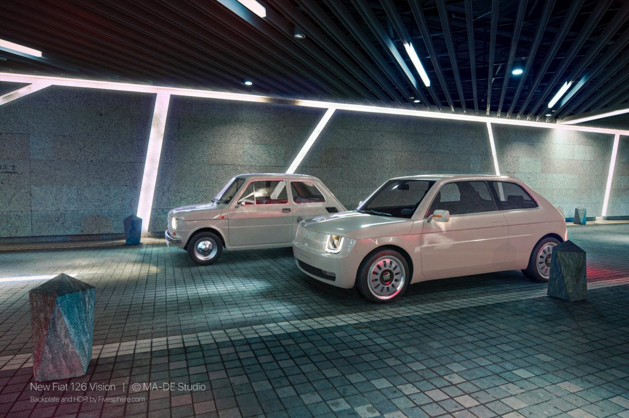 Fiat 126 Vision by MA-DE